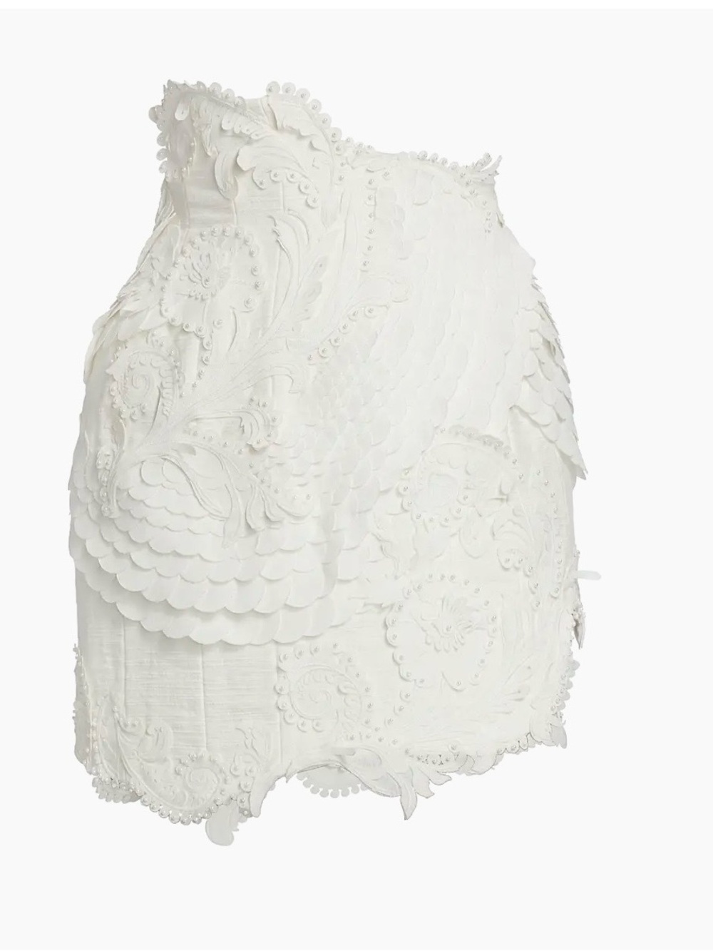 Zimmermann Tama Appliqué Filagree Mini Skirt size 2 Runway Collection Rare - Picture 5 of 15